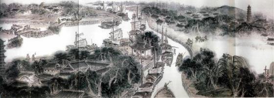 谷建华图说古运河之“扬州趣事”
